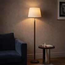Belmore 1 Light Floor Lamp Walnut - BELMORE FL-WL
