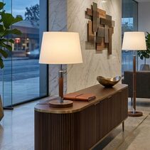 Belmore 1 Light Table Lamp Walnut - BELMORE TL-WL