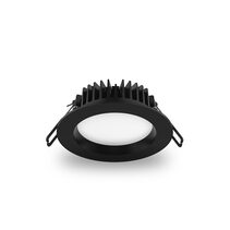 AT9012 12W Dimmable LED Downlight Black / Tri-Colour - AT9012/BLK/TRI