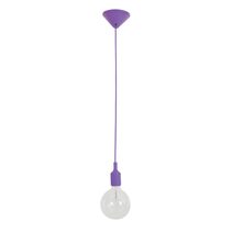 Silicone Pendant Suspension Purple - Pen6