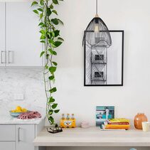 Modern Iron Cone Pendant Black - SPIAGGIA3