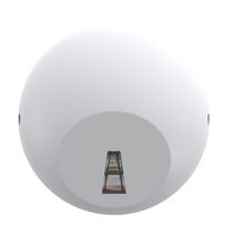 Surface Mounted Round 3.5W Step Light White Frame / Warm White - 240V LED - STE8