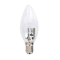 Halogen Candle 28W B15 Clear - CLAHACAN28WSBCCL