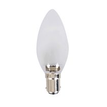 Halogen Candle 18W B15 Frosted - CLAHACAN18WSBCFR