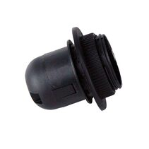 Lampholder 10mm Thread ES Black - OLA01/528