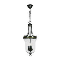 Carrington Small 3 Light Lantern Bronze - 1000093