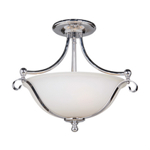 Dallas 2 Light Semi-Flush Mount Chrome - LOI1000134