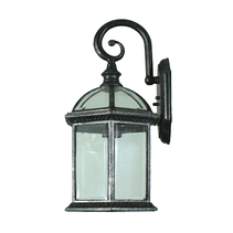 Station Outdoor Wall Light Antique Black IP03 - 1000464