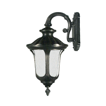 Waterford 1 Light Large Outdoor Wall Mount Light Antique Black - 1000569