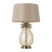 Ananas 1 Light Table Lamp Champagne - ANANAS TL-CHM