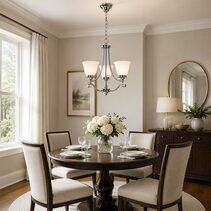Dallas 3 Light 3 Arm Pendant Chrome - LOI1000124