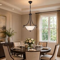 Dallas 3 Light Single Pendant Bronze - LOI1000139