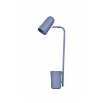 Gooseneck Modern Table Lamp Matt Blue - Pastel20TL