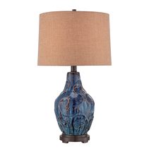 Bluefield Table Lamp Blue - QZ/BLUEFIELD