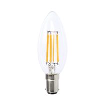 Filament Candle LED 4W B15 Dimmable / Warm White - LCAN4WCSBCWWD