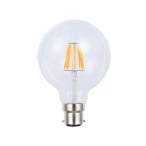 Filament Spherical G95 LED 8W B22 Dimmable / Warm White - LG958WBC27D