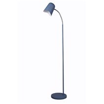 Gooseneck Modern Floor Lamp Matt Blue - Pastel27FL