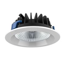 UNI LED 50W LED Round Shoplight White / Warm White - S9658WW WH