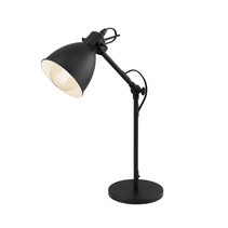 Priddy Industrial Adjustable Desk Lamp Black - 49469N