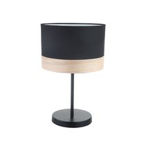 Medium Round Table Lamp Black - TAMBURA10TL