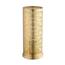 Bocal Moroccan Style Table Lamp Satin Brass - 96991N