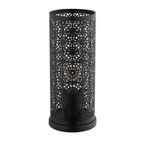 Bocal Moroccan Style Table Lamp Black - 96993N