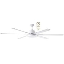 Albatross 84" DC Ceiling Fan With Dimmable 24W LED White / Warm White - MAFML3WR + MAF210W