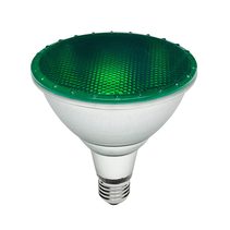 LED 15W PAR38 E27 Green - 19705/04