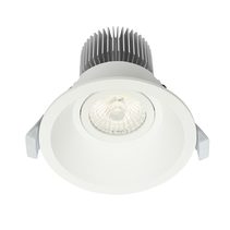 Mini Trim-II 10W LED Colour Temperature Changing Gimbal Downlight White - 20454/05
