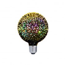 Spectra Series 4W LED E27 Firework Effect G125 Decorative Globe - SPECTRA04