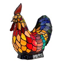 Rooster Tiffany Table Lamp - TL-RS-01