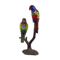 Tiffany Parrot Table Lamp - A027 PAIR-L