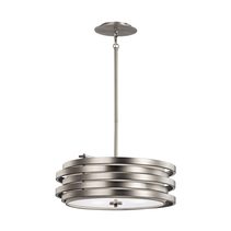 Roswell Pendant Brushed Nickel - KL/ROSWELL/P/B