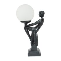 Art Deco Table Lamp Black - TL-05B/BK