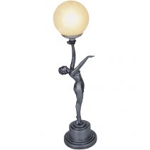Art Deco Table Lamp Silver - TL-05C