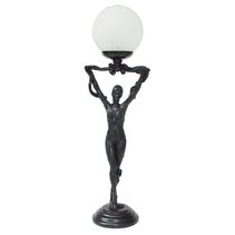 Art Deco Table Lamp Black - TL-05E/BK
