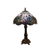 Dragonfly Tiffany Table Lamp Blue - TL-102793/615S