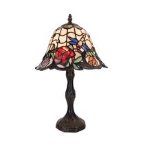 Rose & Dragonfly Tiffany Table Lamp Small - TL-10809/308