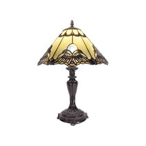 Benita Tiffany Table Lamp Beige - TL-141072B/N032