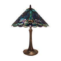 Tiffany Table Lamp Blue - TL-1611495/N040