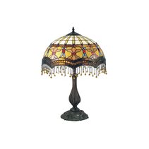 Madonna Tiffany Beaded Table Lamp - TL-1655G/KG