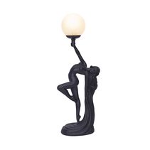 Art Deco Table Lamp Black - TL-5B/BK