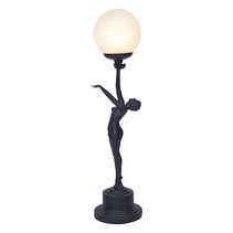Art Deco Table Lamp Black - TL-5C/BK