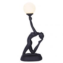Art Deco Table Lamp Black - TL-5G/BK