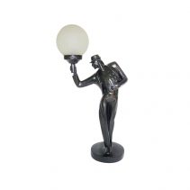 Art Deco Table Lamp Black - TL-5X/BK