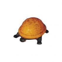 Tiffany Turtle Table Lamp Amber - TL-7051