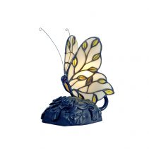Tiffany Butterfly Table Lamp Beige - TL-818/559D