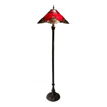 Benita Tiffany Floor Lamp Red - TL-F201072R/KG