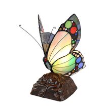 Tiffany Butterfly Table Lamp Spotted - TL-N092187