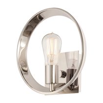 Theater Row Wall Light Imperial Silver - QZ-THEATER-ROW1IS